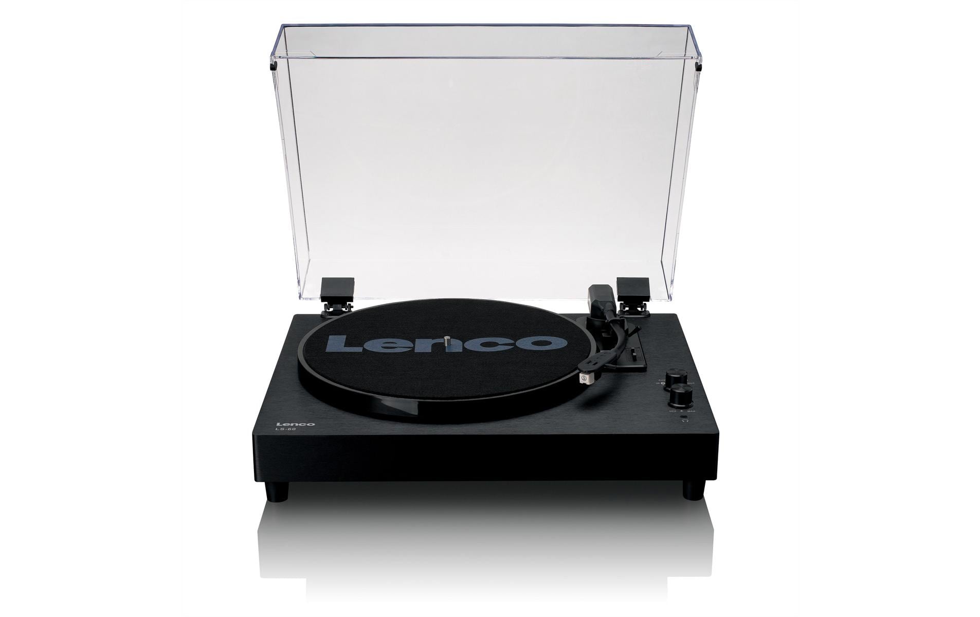 Lenco LS-60BK Bluetooth Retro-Design Holzgehäuse kaufen Schweiz | Mediatech.ch
