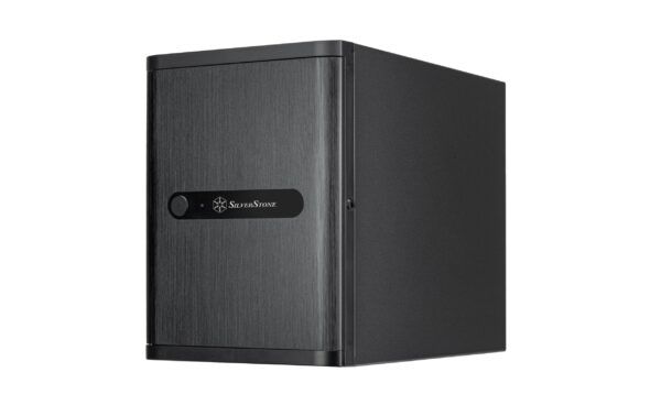 SilverStone NAS SST-CS240, ohne Netzteil Alu-Gehäuse schwarz, 211x285x360mm (BxHxT) kaufen Schweiz | Mediatech.ch