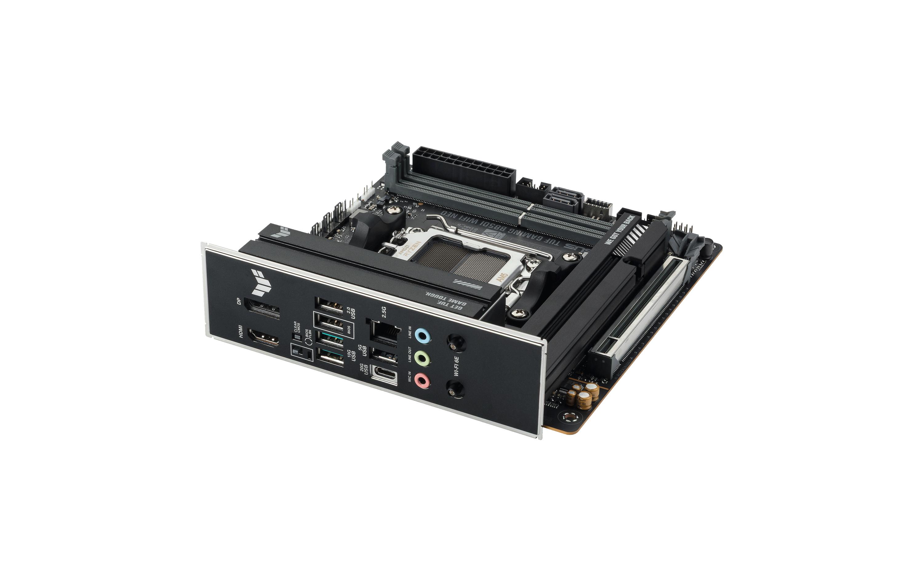 2199820_3 - Mediatech ASUS TUF GAMING B850I WIFI NEO, mITX AM5, AMD B850, 2x DDR5, PCIe 5.0
