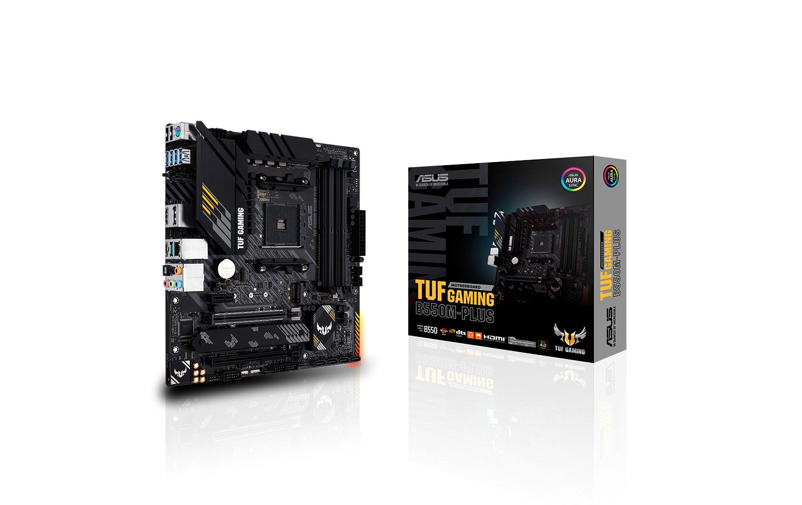 ASUS TUF GAMING B550M-PLUS, mATX, AM4 AMD B550, 4x DDR4, PCI-E 4.0/3.0 kaufen Schweiz | Mediatech.ch
