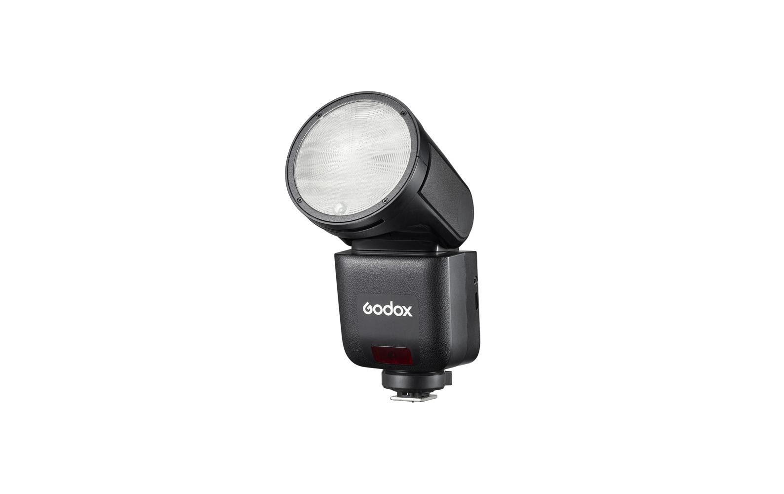 Godox V1 Mid N Lithium Battery Round-Head On-Camera Light kaufen Schweiz | Mediatech.ch
