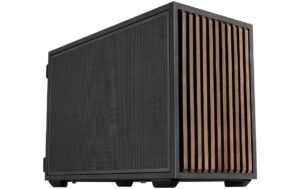 Lian Li PC-Gehäuse Lian B4 Wood B4-mATX Micro-ATX Case - Scjwarz