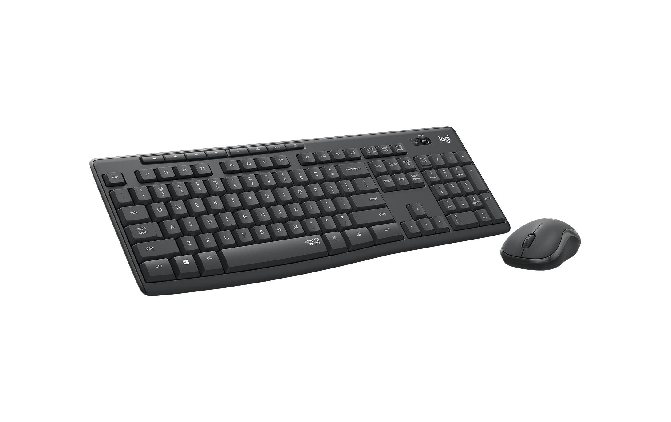 2201442_1 - Mediatech Logitech MK295 silent Desktop FR- Layout Französisches Layout