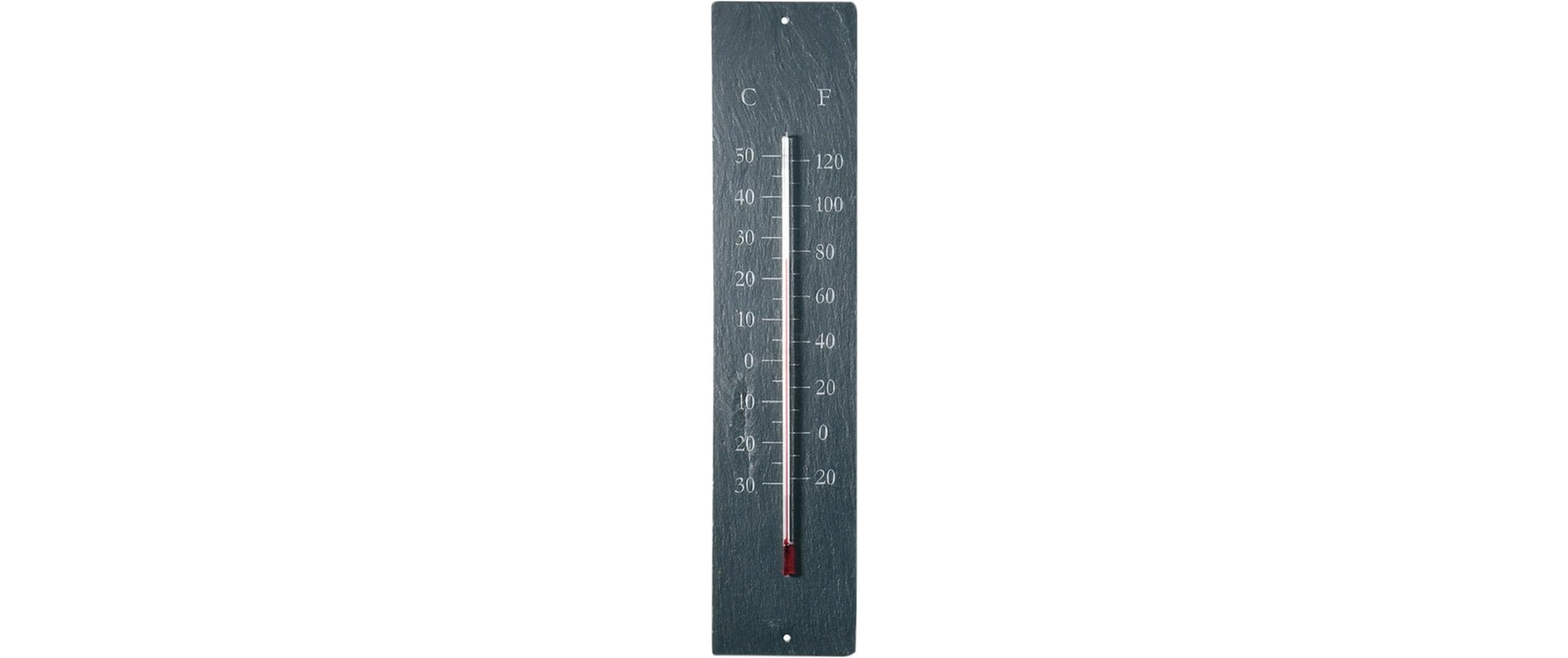 Esschert Schiefer Thermometer Orange kaufen Schweiz | Mediatech.ch