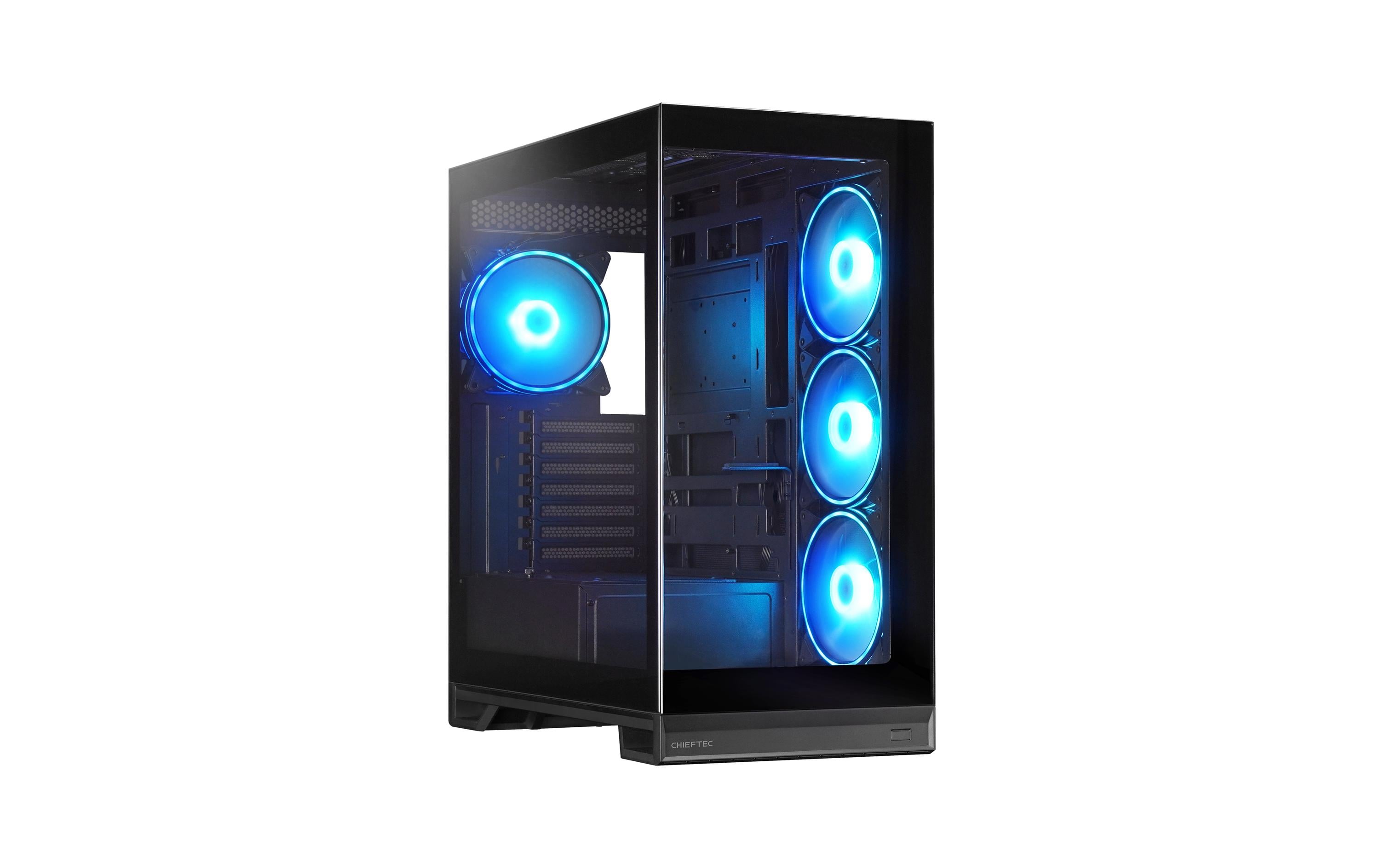 Chieftec Midi Tower GX-30B-OP, Black 1 x3.5, 2x 2.5, ohne PSU kaufen Schweiz | Mediatech.ch