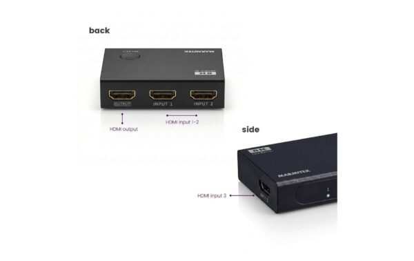 2202333_6 - Mediatech Marmitek Connect 730 3-Port 8K 60 Hz 4K 165 Hz Schwarz