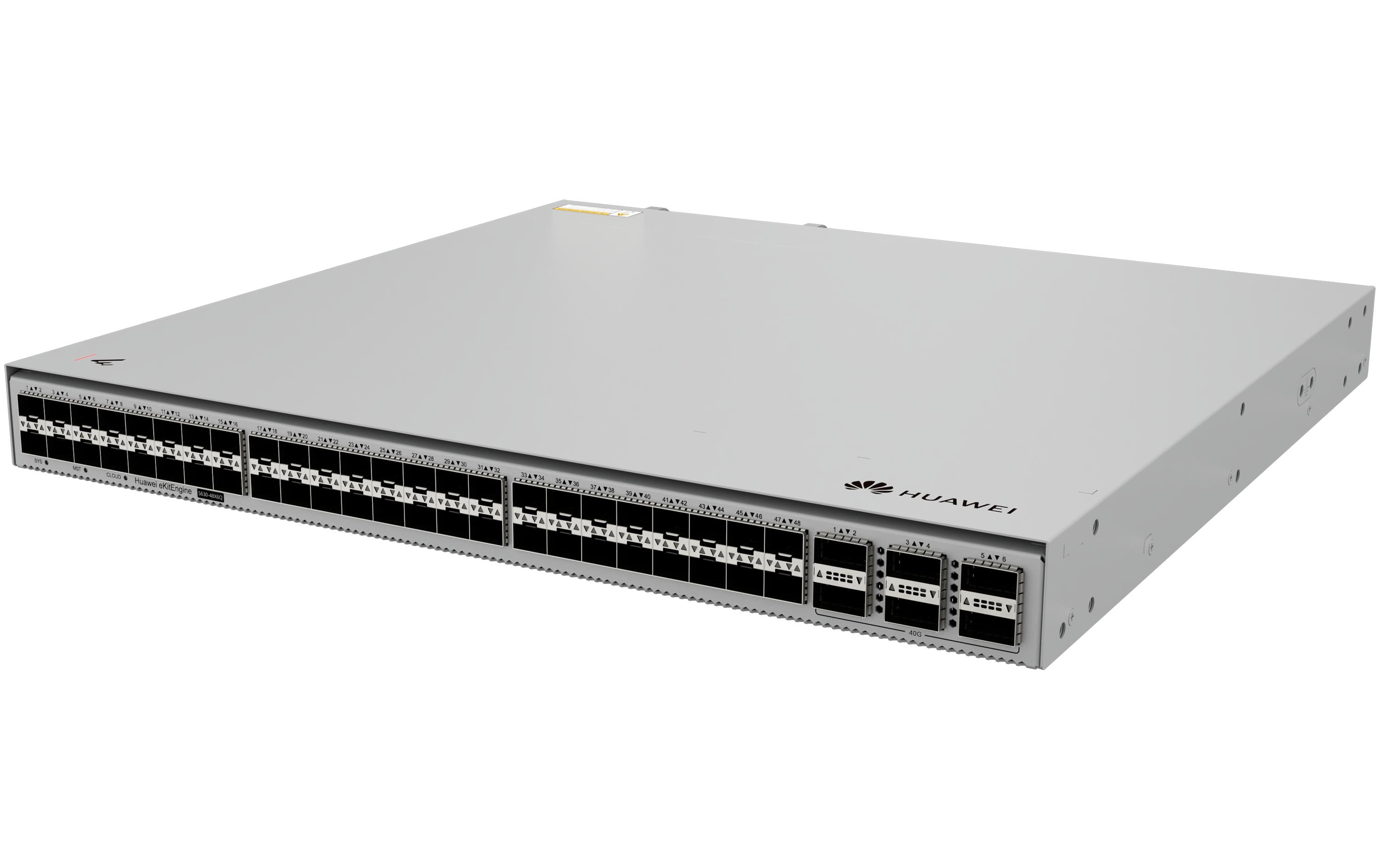 Huawei L3 Managed Switch: S630-48X6Q 48x10GE SFP+ ports, 6x40GE QSFP+ Ports kaufen Schweiz | Mediatech.ch
