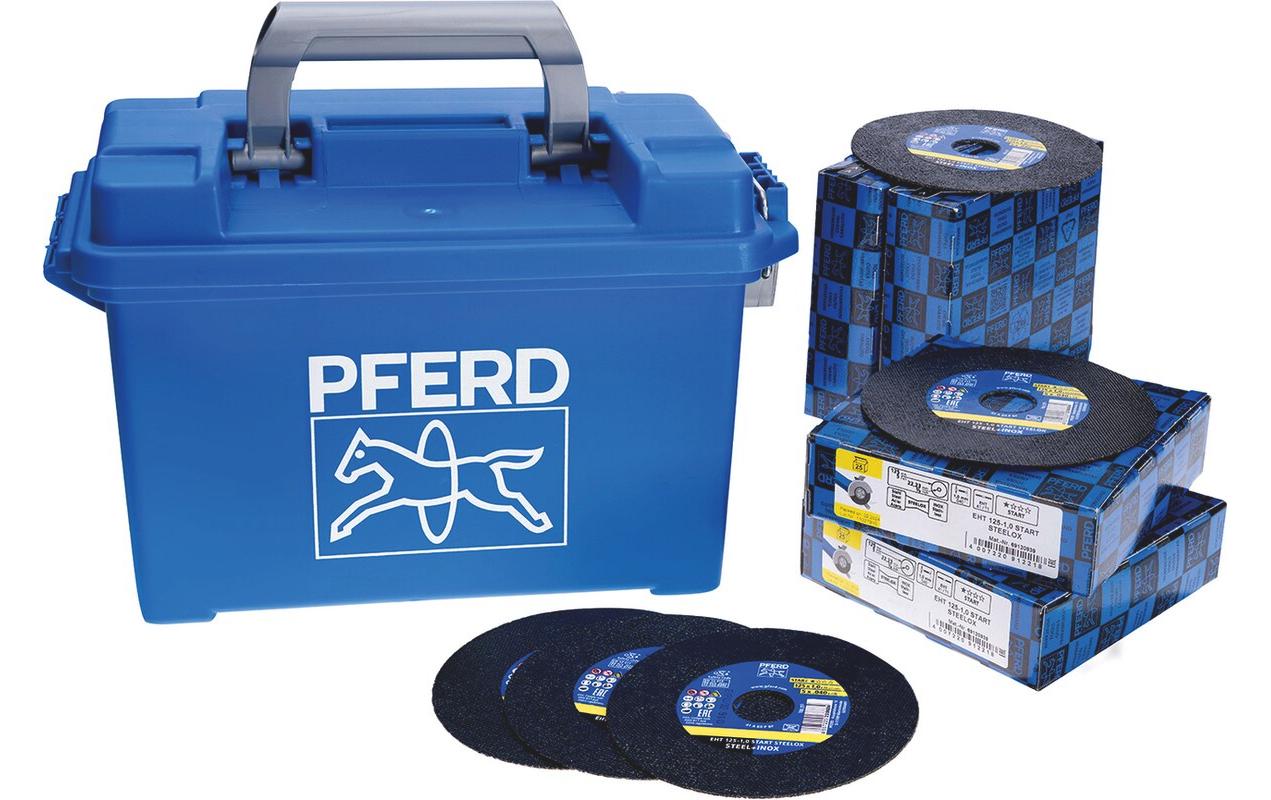 2203121 - Mediatech PFERD Trennscheibe EHT 125x1.0mm Bucket STEELOX Stahl/Inox, Box à 100 kaufen Schweiz | Mediatech.ch