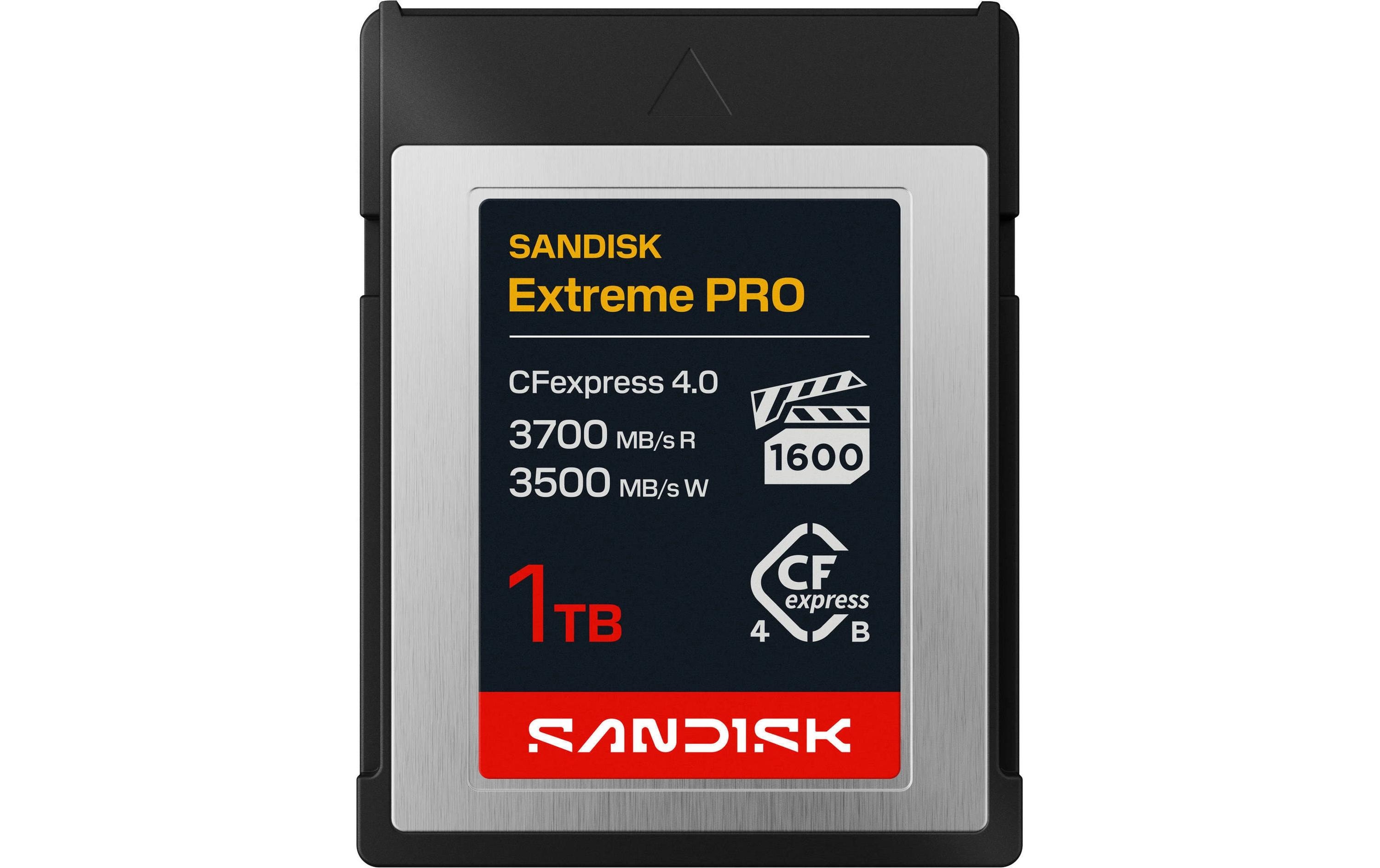 SanDisk CFexpress Extreme Pro 4.0 Typ B 1TB Lesen 3700MB/s, Schreiben 3500MB/s