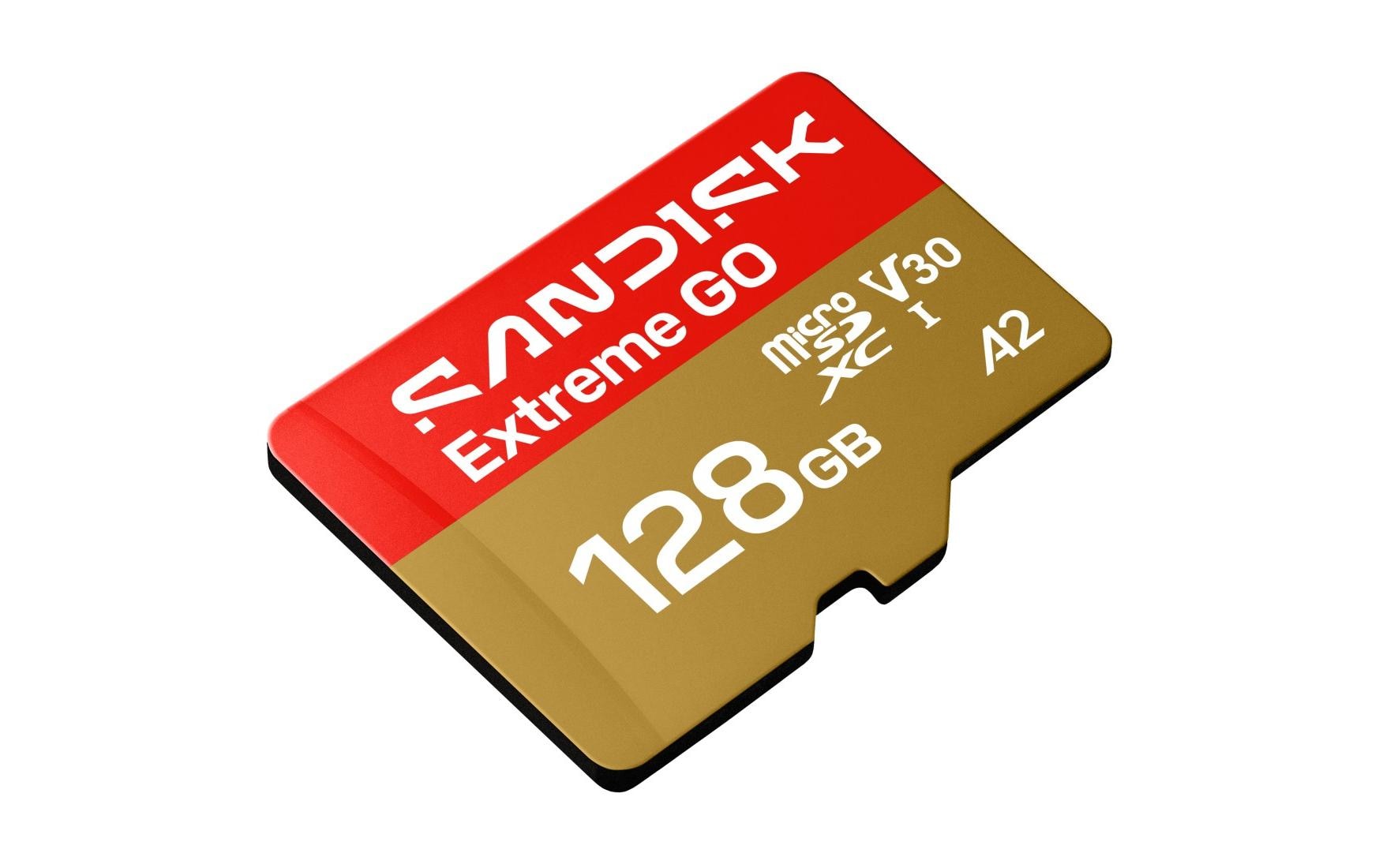 SanDisk microSDXC Card Extreme GO 128GB Lesen 240MB/s, Schr. 120MB/s, inkl. Adpt. kaufen Schweiz | Mediatech.ch