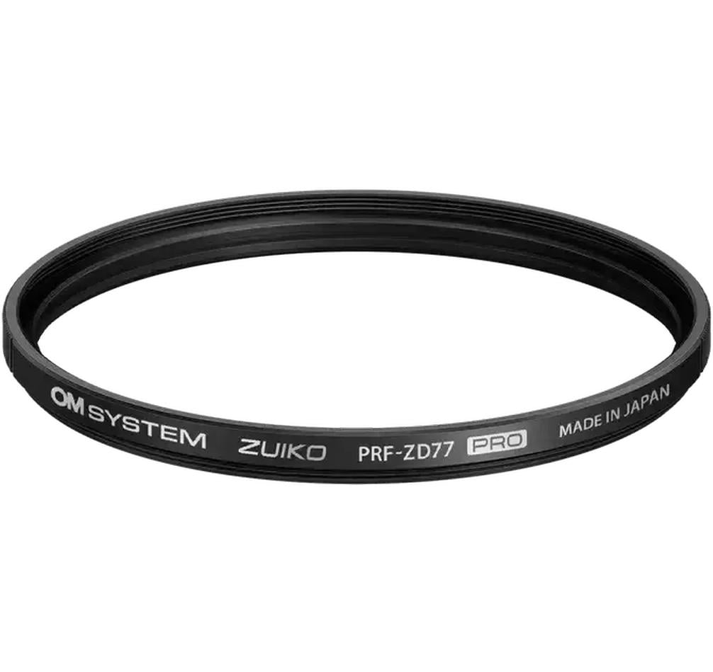 OM System Olympus PRF-ZD77 Pro 77 mm Glas Aluminium Schwarz kaufen | Mediatech.ch