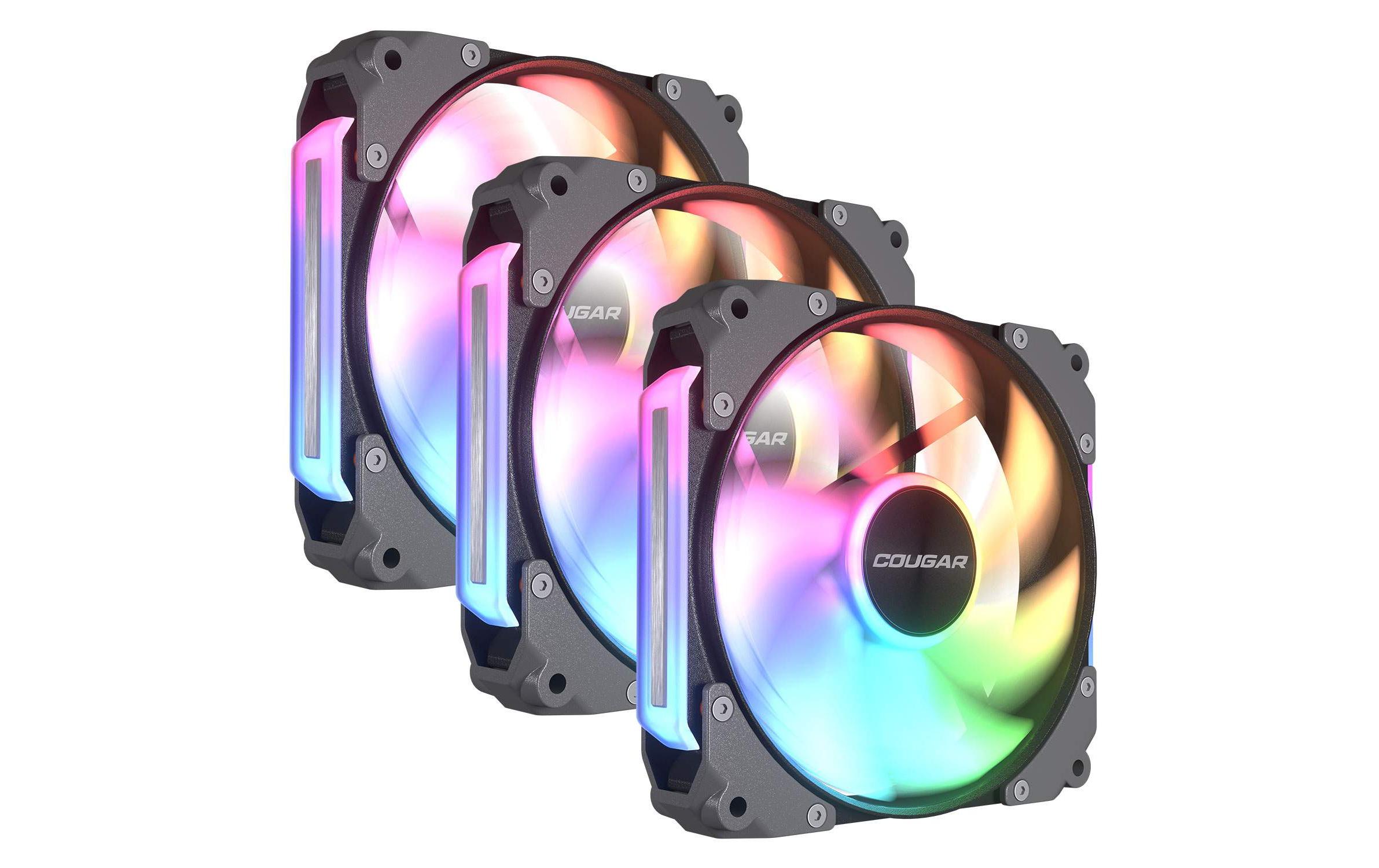 Cougar PC-Lüfter Apolar 120 ARGB Reverse Bl Schwarz. 3er Pack kaufen Schweiz | Mediatech.ch
