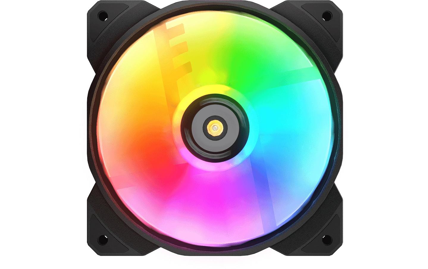 2205119 - Mediatech Cougar PC-Lüfter MRP 120 ARGB Schwarz kaufen Schweiz | Mediatech.ch