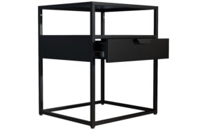 VCM Beistelltisch Flokas M Schwarz kaufen Schweiz | Mediatech.ch