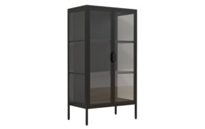 VCM Standvitrine Floka M Schwarz kaufen Schweiz | Mediatech.ch