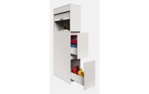 VCM Nischenschrank Tasalo Weiss