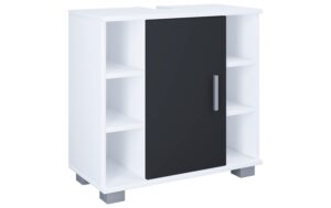 VCM Unterschrank Zalo M Weiss/Schwarz kaufen Schweiz | Mediatech.ch