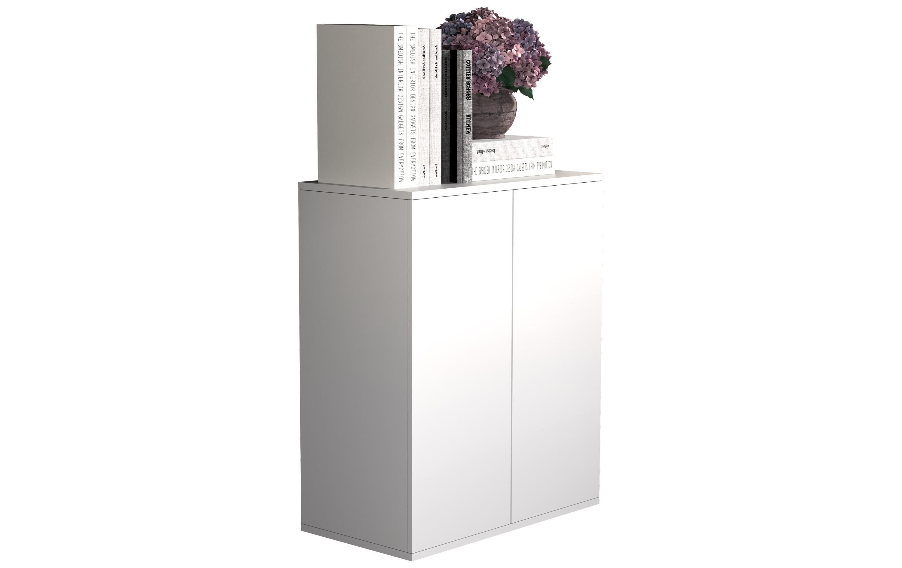 VCM Schrank Dalosa 2-Fach Weiss kaufen Schweiz | Mediatech.ch