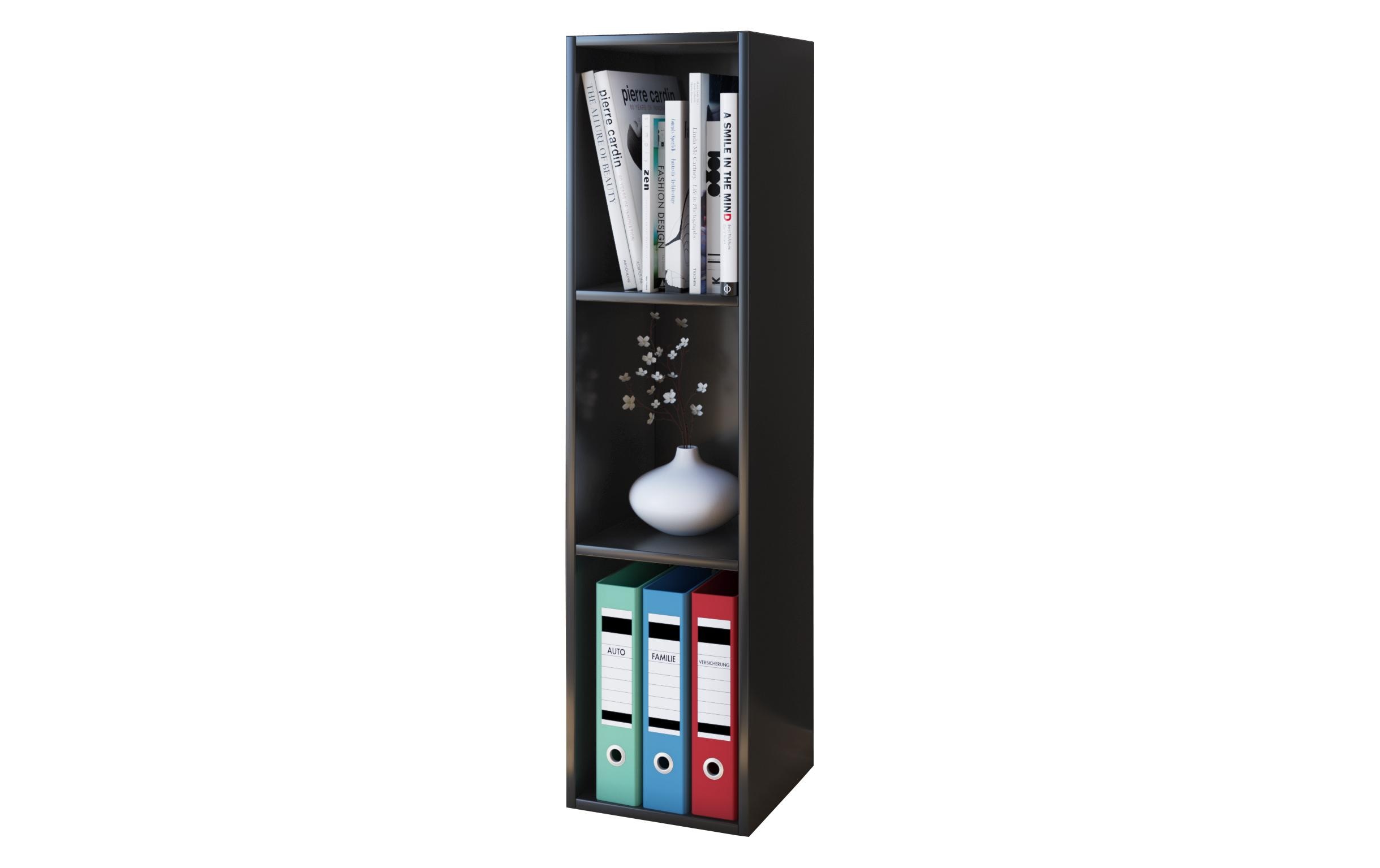 VCM Regal Mendas 3-fach Schwarz