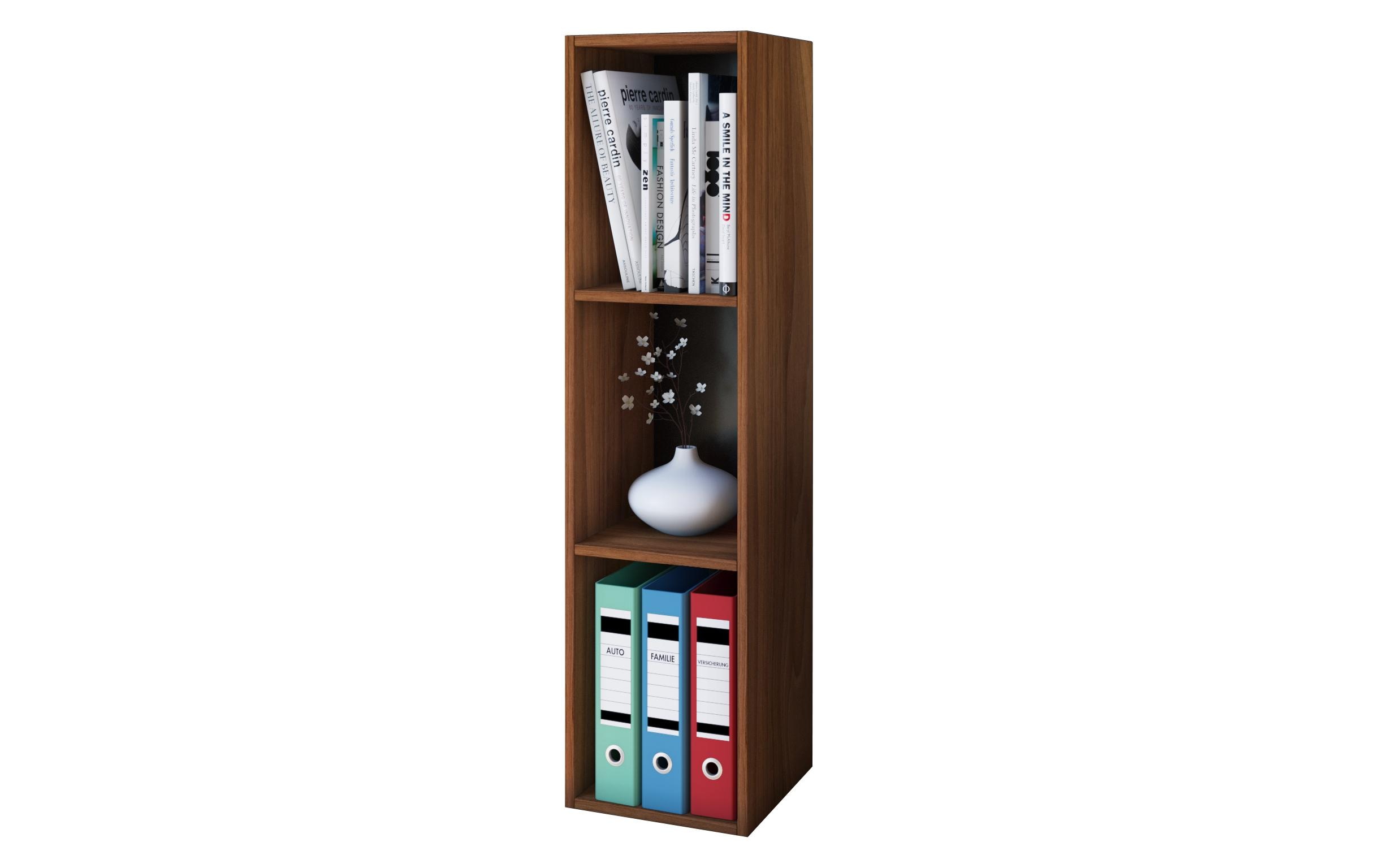 VCM Regal Mendas 3-fach Kern-Nussbaum