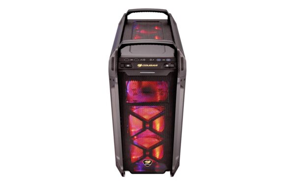 2206501_7 - Mediatech Cougar Case Panzer Max Fulltower, Schwarz