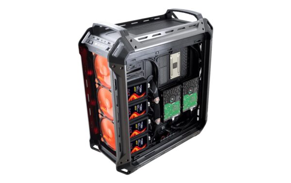 2206501_8 - Mediatech Cougar Case Panzer Max Fulltower, Schwarz