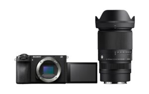 Sony Alpha 6700 Body, 24.2 MP inkl. Sigma 16-300