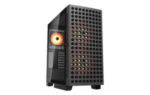 Cougar Case Airface Eco ARGB Midi-Tower, Schwarz