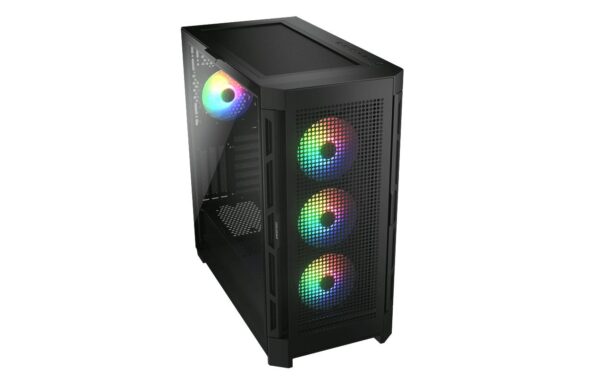 Cougar Case Duoface ARGB Midi-Tower, Schwarz