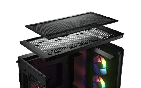 Cougar Case Duoface ARGB Midi-Tower, Schwarz