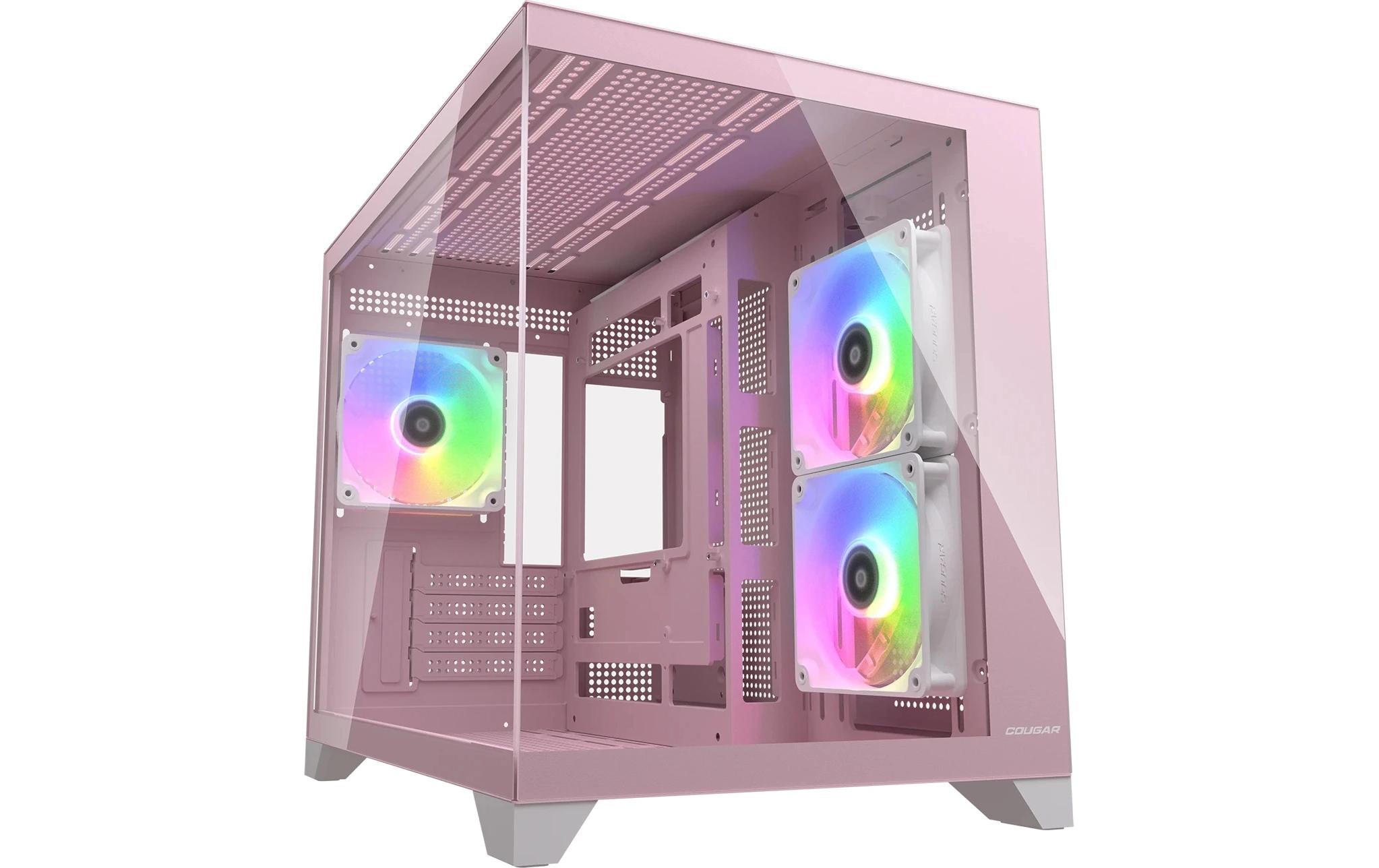 2208633 - Mediatech Cougar Case FV150 Mini ARGB Mini-Tower, Pink kaufen Schweiz | Mediatech.ch