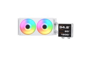 Cougar Wasserk.Poseidon Vistek Pro 240 ARGB, Weiss kaufen Schweiz | Mediatech.ch