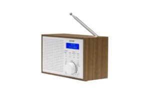 Denver DAB-46W DAB+ Bluetooth Retro Design LCD-Display kaufen Schweiz | Mediatech.ch