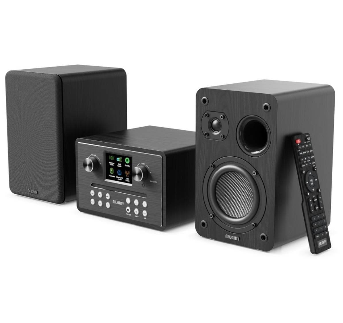 Majority Homerton mit DAB+ Internetradio und CD-Player kaufen Schweiz | Mediatech.ch