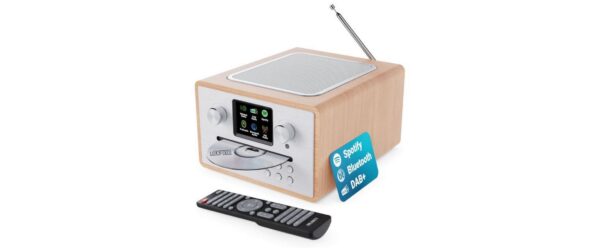 Majority Homerton2 Oak, DAB+, Bluetooth, USB, CD-Laufwerk kaufen Schweiz | Mediatech.ch