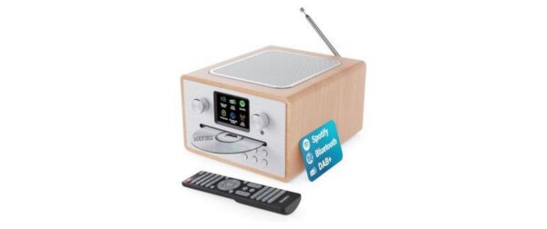 Majority Homerton2 Oak, DAB+, Bluetooth, USB, CD-Laufwerk