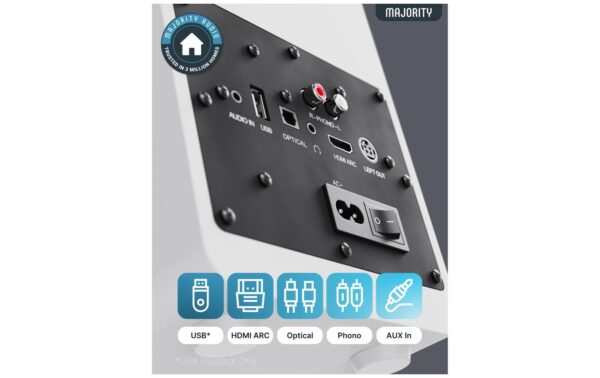 2210592_6 - Mediatech Majority D70X Aktiv, Weiss