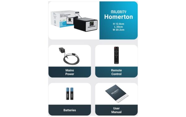 Majority Homerton2 Black