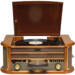 Denver MRD-51 Retro Massivholz DAB+ CD Kassetten USB