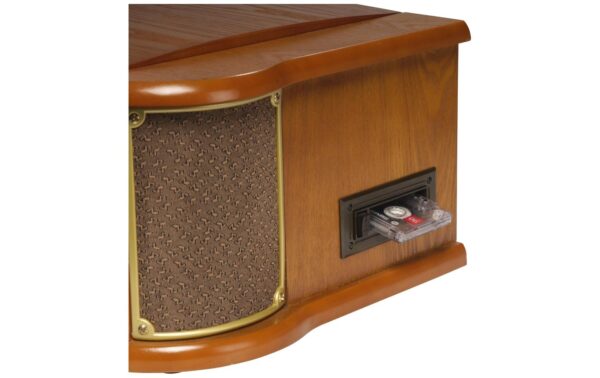 Denver MRD-51 Retro Massivholz DAB+ CD Kassetten USB