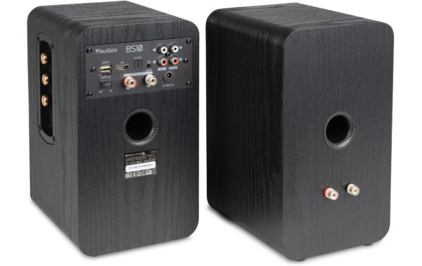 Audizio BS10-BK Aktivlautsprecher Set, 80W, BT, ARC, BK