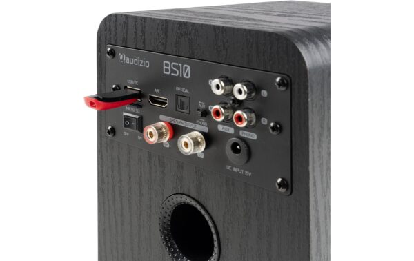 Audizio BS10-BK Aktivlautsprecher Set, 80W, BT, ARC, BK