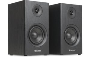 Audizio BS15-BK Aktivlautsprecher Set, 60W, BT, ARC, BK