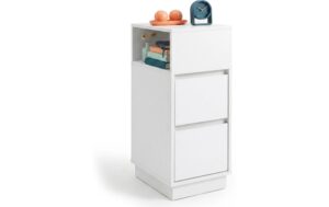 Relaxdays Schmaler Beistelltisch H x B x T: ca. 64 x 24 x 30 cm, Weiss kaufen Schweiz | Mediatech.ch
