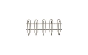 House Doctor Wandgarderobe Cleo Eisen, Silberoptik, 50x22x5.5 cm (LxHxT) kaufen Schweiz | Mediatech.ch
