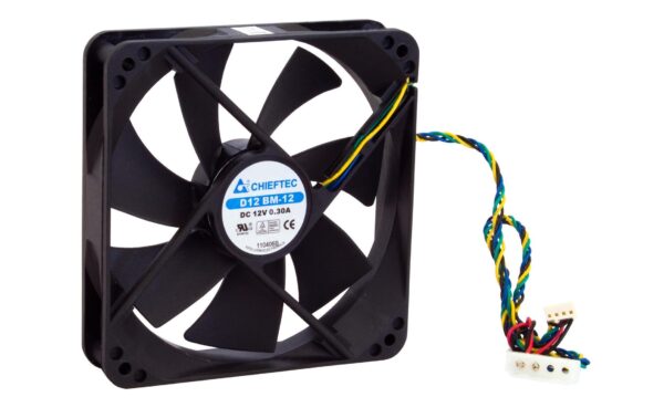Chieftec Gehäuselüfter Chiftec AF-1225PWM 120x120x25mm, 12V, 29dBA kaufen | Mediatech.ch