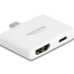 Delock USB Type-C Adapter HDMI, 4K, 60 Hz, USB-C Daten, PD 94 W
