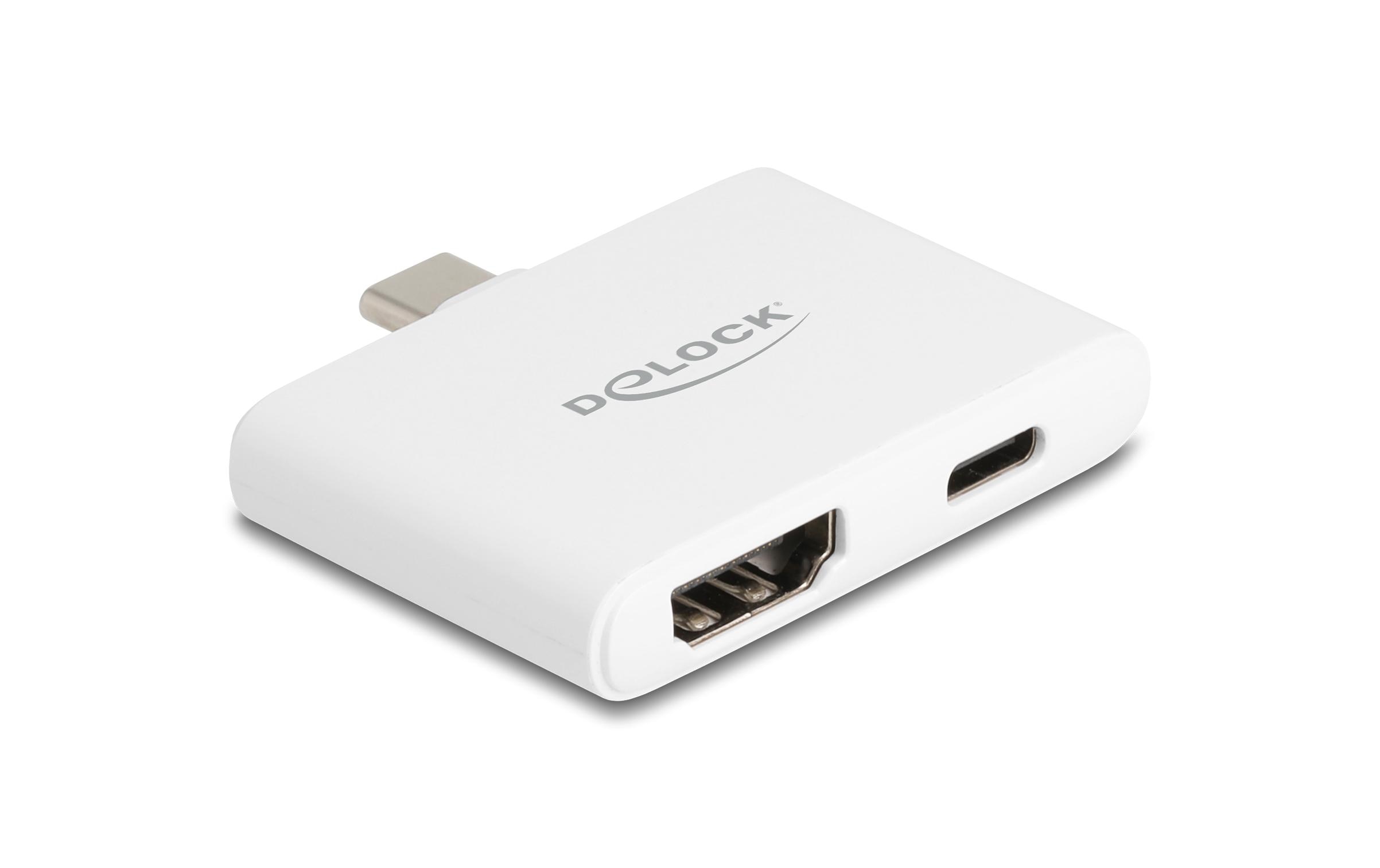 Delock USB Type-C Adapter HDMI, 4K, 60 Hz, USB-C Daten, PD 94 W