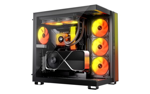 Wasserkühler be quiet! Light Loop 240 LCD kompatibel zu Intel/AMD, 2x 120mm Radiator