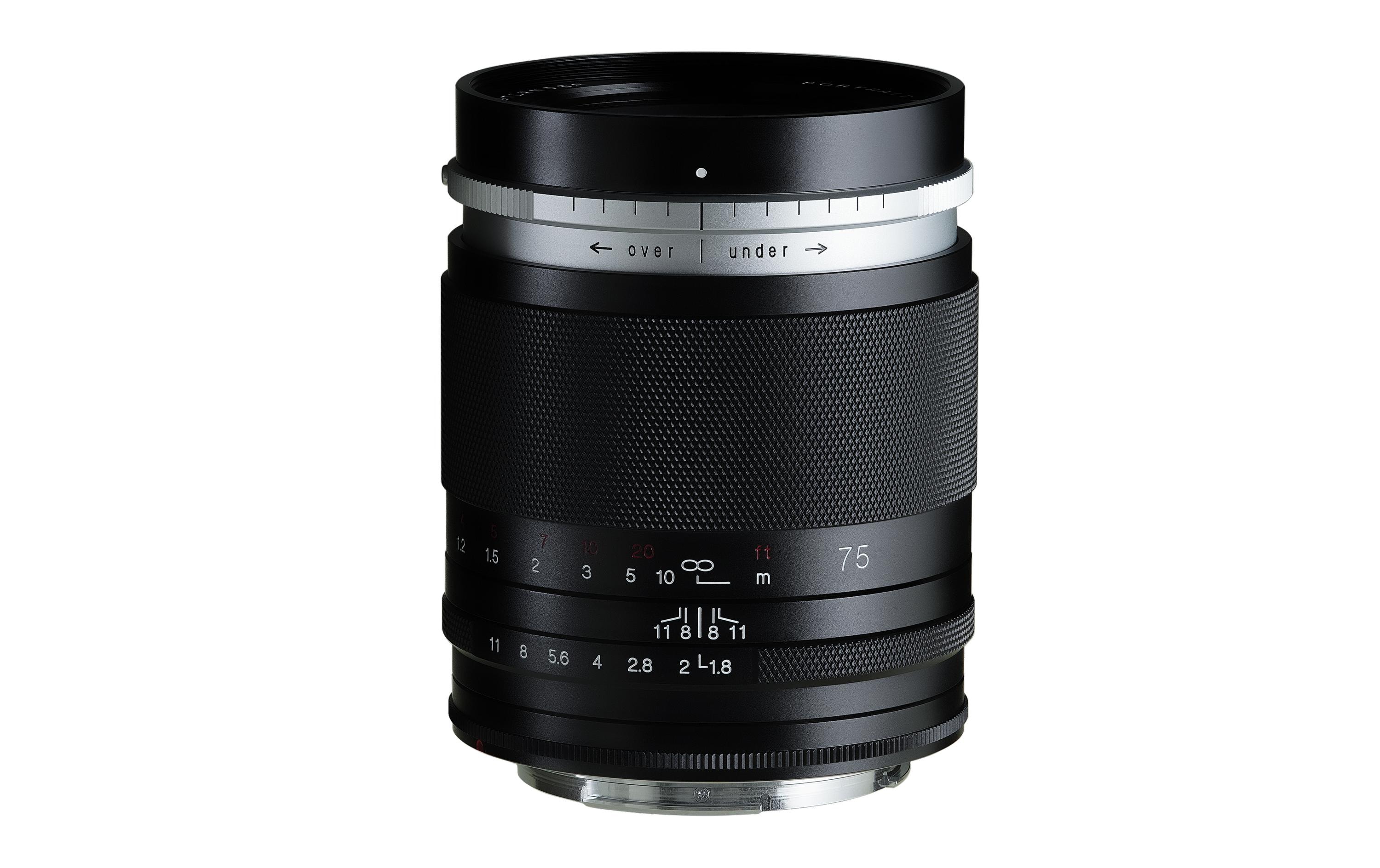 Voigtländer Portrait Heliar 75 mm, f/1.8, Sony E-Mount, Schwarz kaufen Schweiz | Mediatech.ch